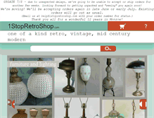 Tablet Screenshot of 1stopretroshop.com